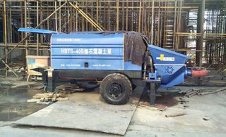 細(xì)石混凝土泵合作中國建筑第二工程局-御賓府二期項(xiàng)目