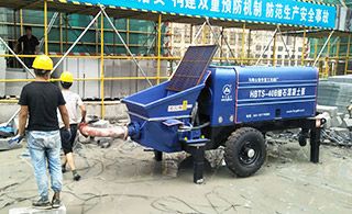 二手40細(xì)石混凝土地泵怎么買-快捷施工找魯科[魯科重工]