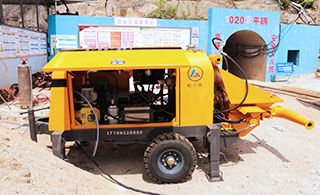 膠輪防爆濕噴機(jī)-噴漿方量3倍提升[耐立德]