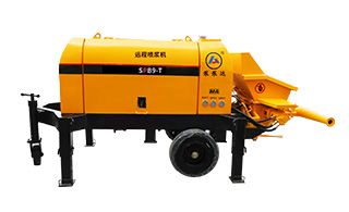 長距離噴漿機(jī)-1000米快速噴漿，一小時9方起[泵泵達(dá)]