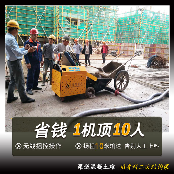 魯工二次結(jié)構(gòu)輸送泵