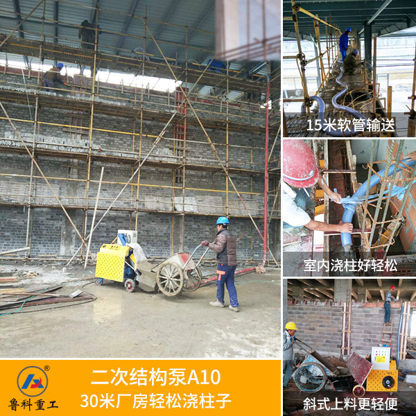 三民重科二次構(gòu)造柱泵