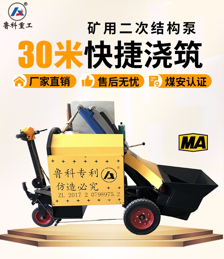 礦用二次結(jié)構(gòu)泵