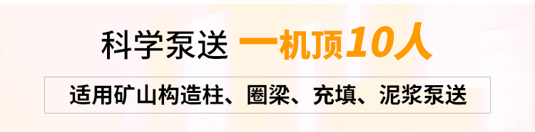 礦用二次結(jié)構(gòu)泵